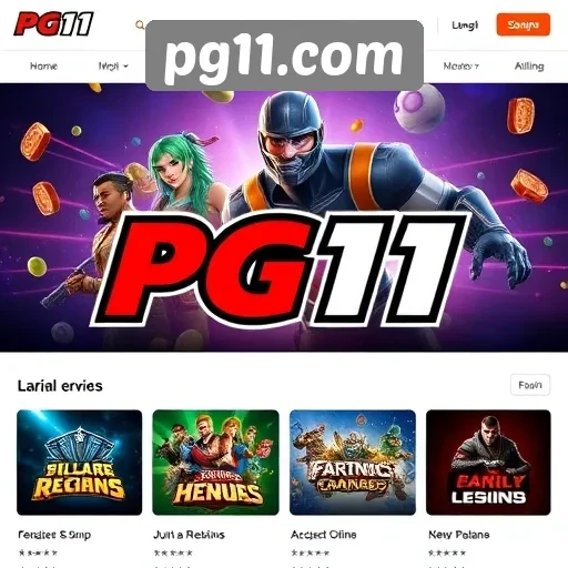 Situs pg11.com Sebagai Alternatif Platform Game Online
